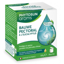 Pectoral Balm with Eucalyptus - Protects and soothes - Phytosun Arôms - 60g