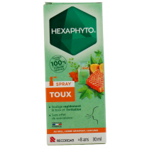 Spray Toux - Toux Sèche & Grasse - Hexaphyto - 30 ml
