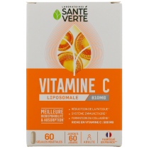 Vitamine C Liposomale - Fatigue & Système Immunitaire - Santé Verte - 60 gélules