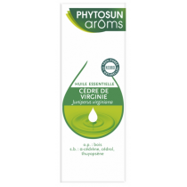 Virginia Cedar Essential Oil - Phytosun Arôms - 5 ml