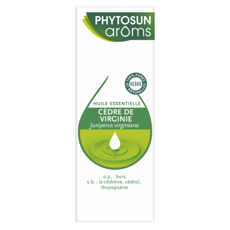 Huile Essentielle de Cèdre de Virginie - Phytosun Arôms - 5 ml
