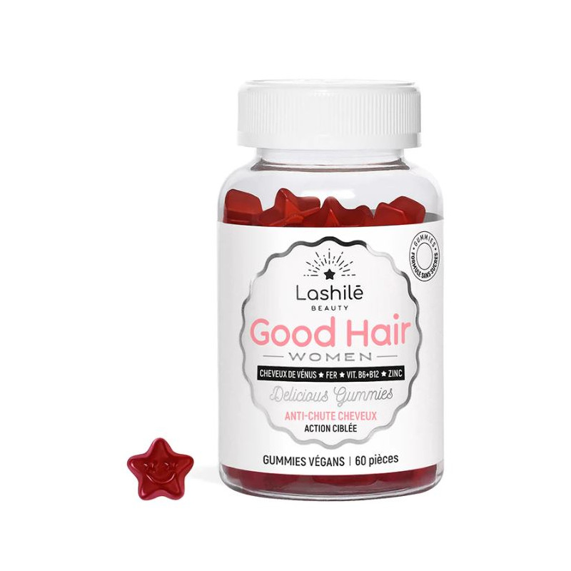 Good Hair - Women - Lashilé - 60 Gummies sans sucres