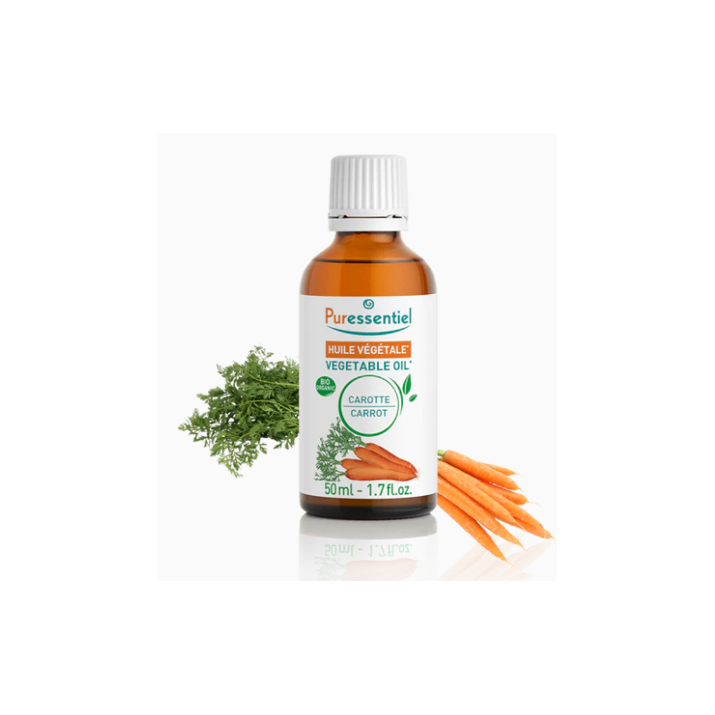Huile Végétale Bio - Carotte - Puressentiel - 50 ml