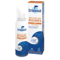 Spray Nasal - Nez Sujet aux Rhumes - Eau de Mer - Stérimar - 100 ml