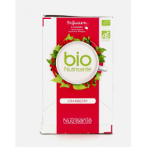 Infusion Bio - Cranberry - Nutrisanté - 20 Sachets