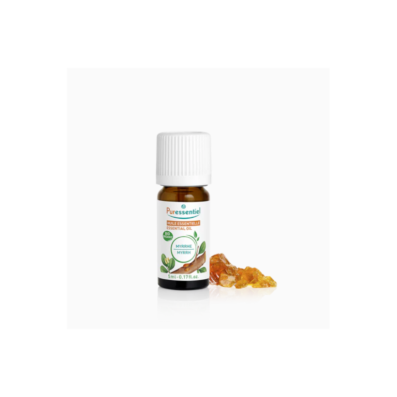 Organic Myrrh Essential Oil - Puressentiel - 5 ml