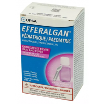 Efferalgan Pédiatrique - Solution buvable - Paracétamol - Caramel- Vanille 90 ml