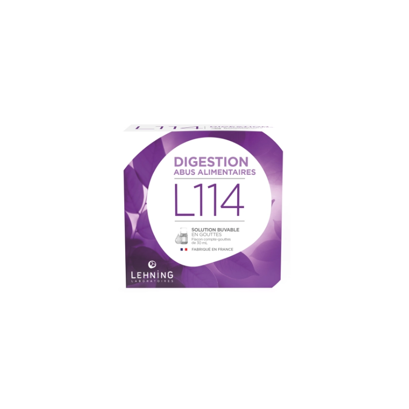 L114 - Troubles Digestifs - Lehning - 30ml