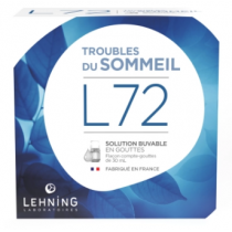 L72 - Troubles du Sommeil - Solution Buvable - Lehning - 30ml