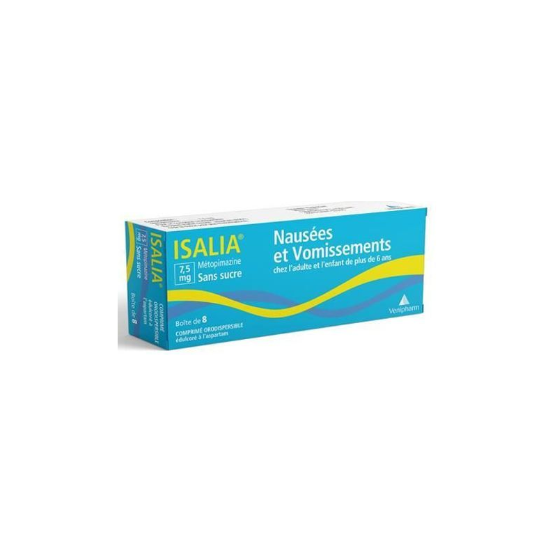 Isalia 7.5 mg - Nausea and Vomiting - 8 orodispersible tablets