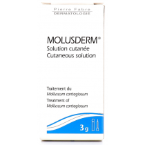 Molusderm - Traitement du Molluscum Contagiosum - Solution Cutanée - 3g