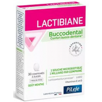 Buccodental - Confort bucco-dentaire - Lactibiane - Pileje - 30 comprimés