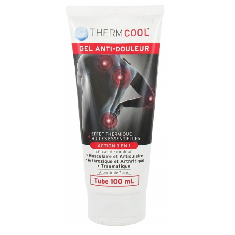 Thermcool pain relief gel - Essential Oils - Muscles & Joints - 100 ml