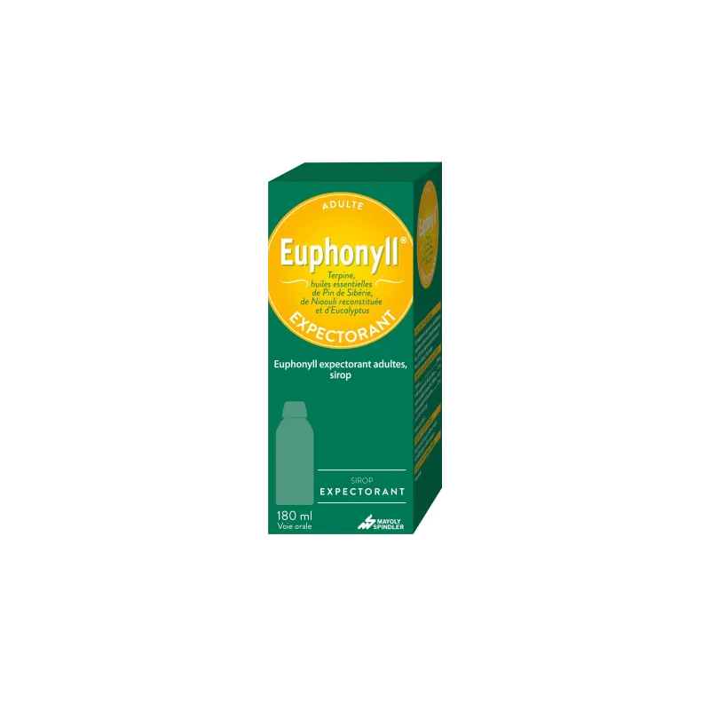 Euphonyll - Sirop Expectorant - Adultes - 180 ml