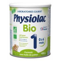 Physiolac Bio 1 - 0 to 6 months - 400 g