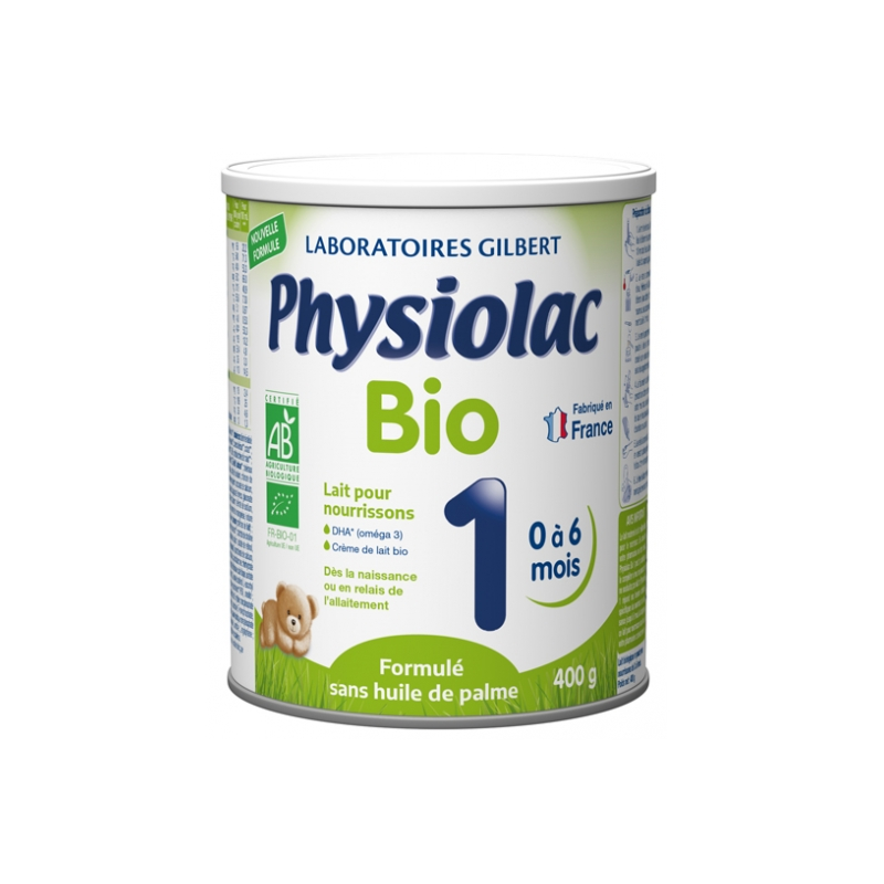 Physiolac Bio 1 - 0 à 6 mois - 400 g