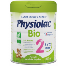 Physiolac Bio 2 - 6 to 12 Months - Gilbert - 800g