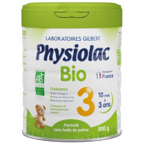 Physiolac Bio 3 - 10 months to 3 years - Gilbert - 800g