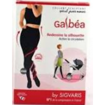 Galbéa - Sculpting Tights for Young Mothers - Opaque Black - Size 3L - Sigvaris