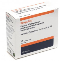 Spagulax Poudre Effervescente Pour Suspension Buvable Ispaghul Boite De 20 Sachets-Doses