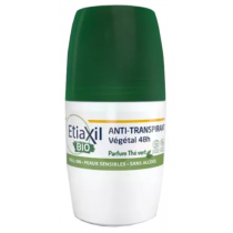 Anti-transpirant Végétal 48h - Peaux Sensibles - Etiaxil - 50 ml