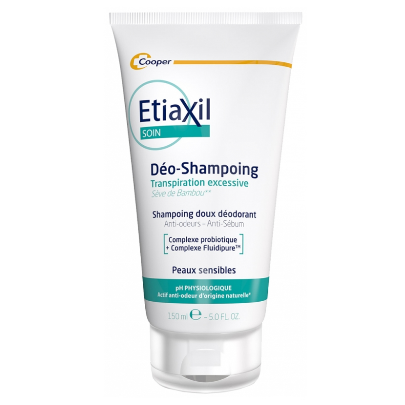 Déo-Shampoing - Transpiration Excessive - Anti-odeurs - Etiaxil - 150 ml