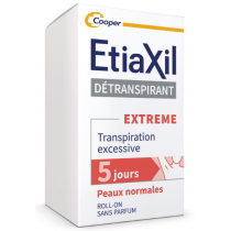 Détranspirant Extreme -Traitement Peaux Normales - Aisselles - Etiaxil - 15 ml