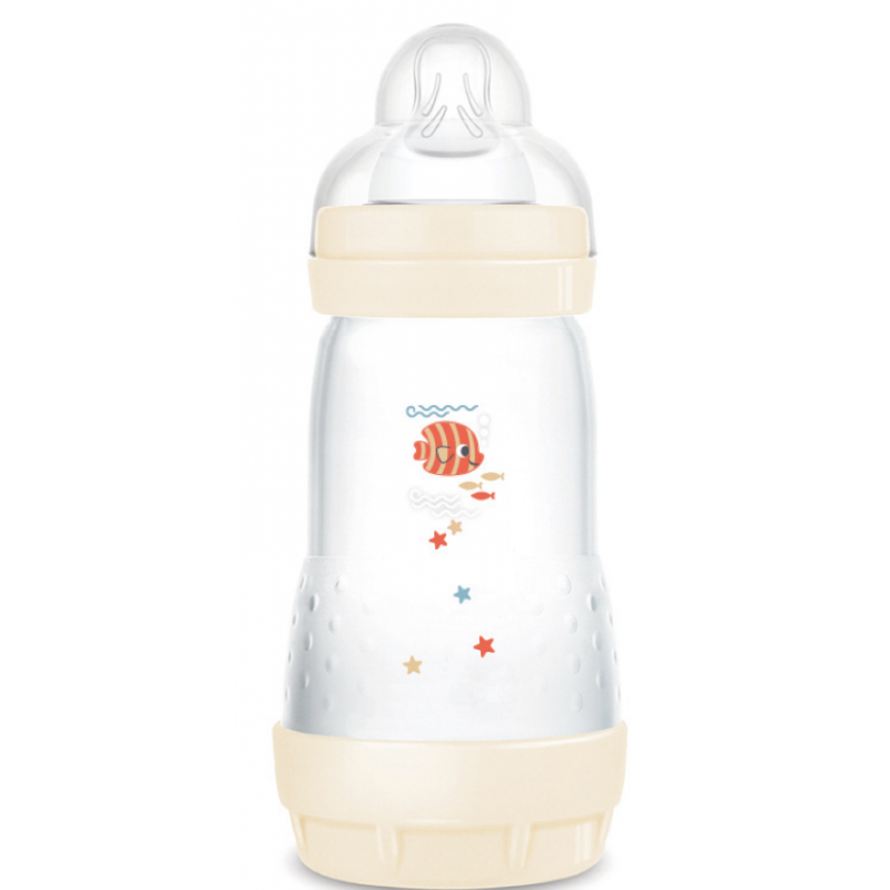 Easy Start Organic Baby Bottle - Anti-colic - 2+ Months - MAM - 260 ml