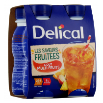 Fruity drink - Multifruit flavour - Délical - 4 x 200ml
