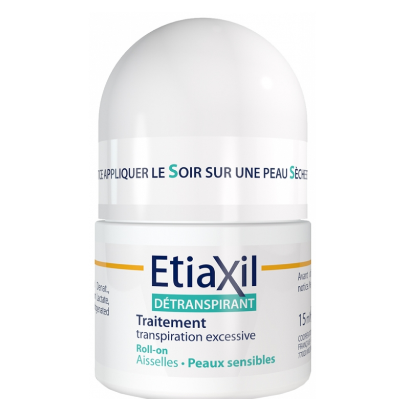 Excessive Sweating Treatment - De-transpirant - Etiaxil - 15 ml