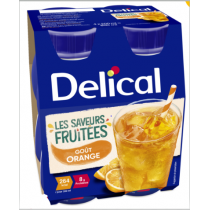 Fruity drink - Orange flavour - Délical - 4 x 200ml