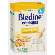 Blédine - Saveur Blé & Vanille - Dès 6 Mois - Blédina - 400 g