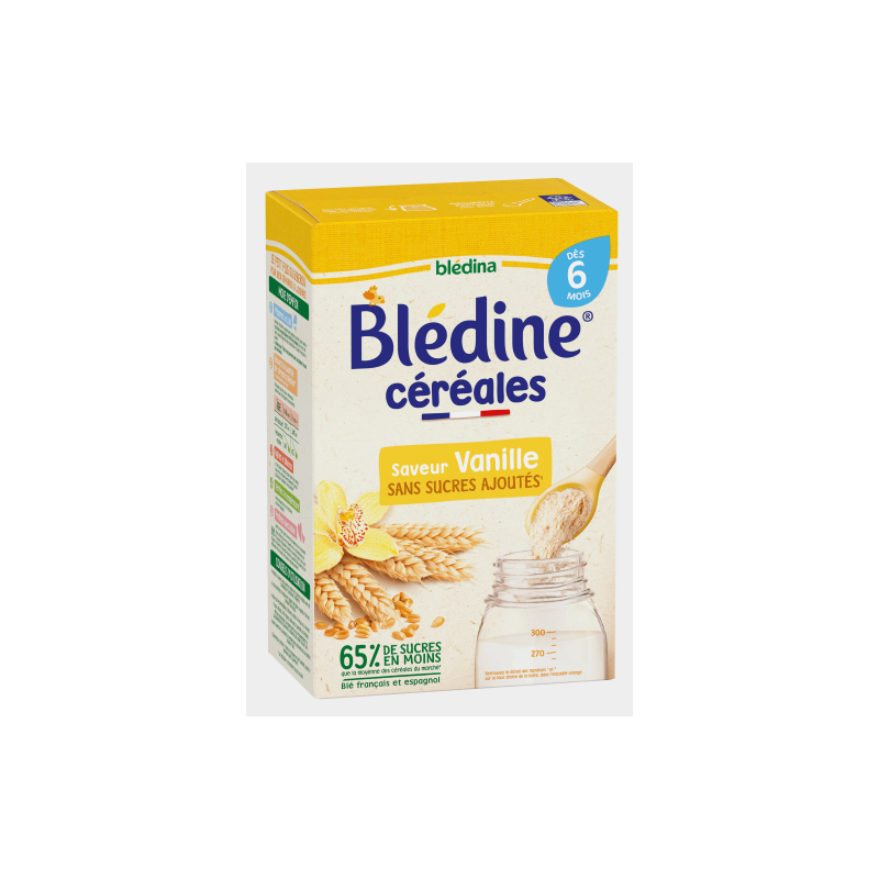 Blédine - Saveur Blé & Vanille - Dès 6 Mois - Blédina - 400 g