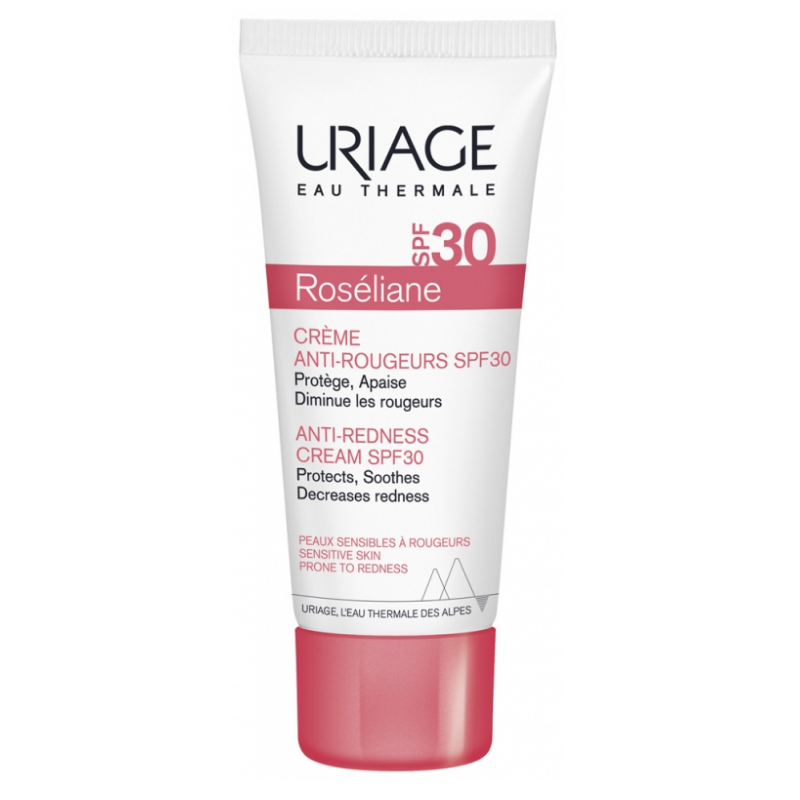 Anti-Redness Cream SPF 30 - Roséliane - Protect & Soothe - Uriage - 40 ml