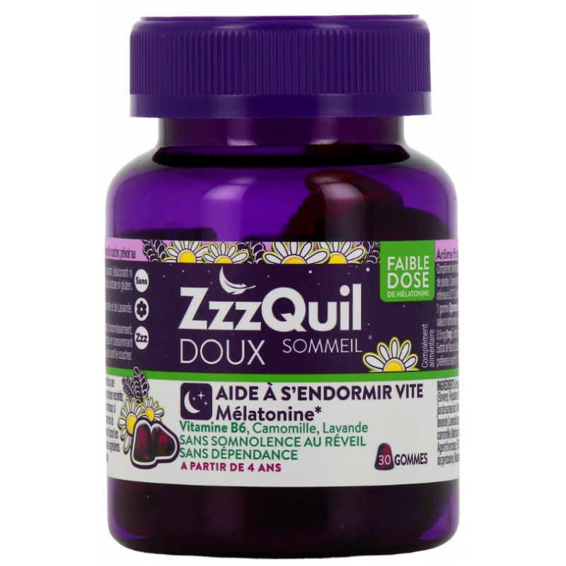 Zzzquil Gentle - Sleep - Melatonin - 30 gummies