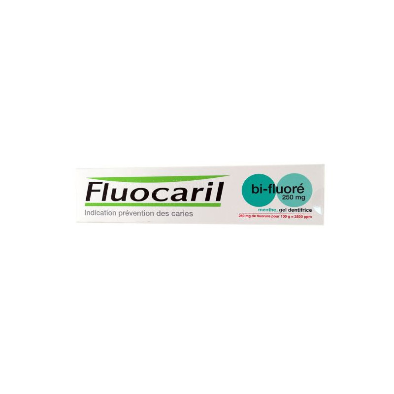 Mint Fluocaril Bi-Fluorinated Gel Toothpaste  250mg, 125 ml