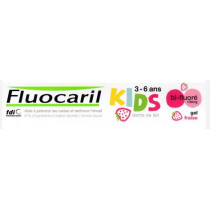 Dentifrice - Protège les Dents de Lait - Gel Fraise - Enfants 3-6 ans - Fluocaril - 50 ml