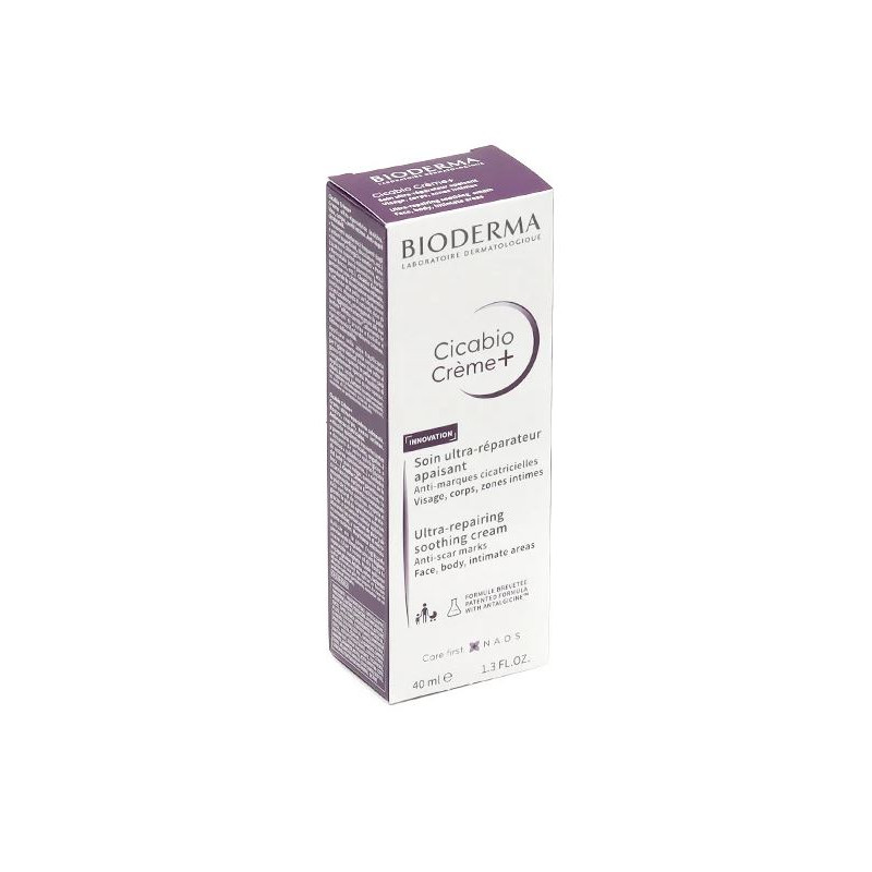 Cicabio Crème+ - Soin Ultra Réparateur Apaisant -Bioderma - 40 ml