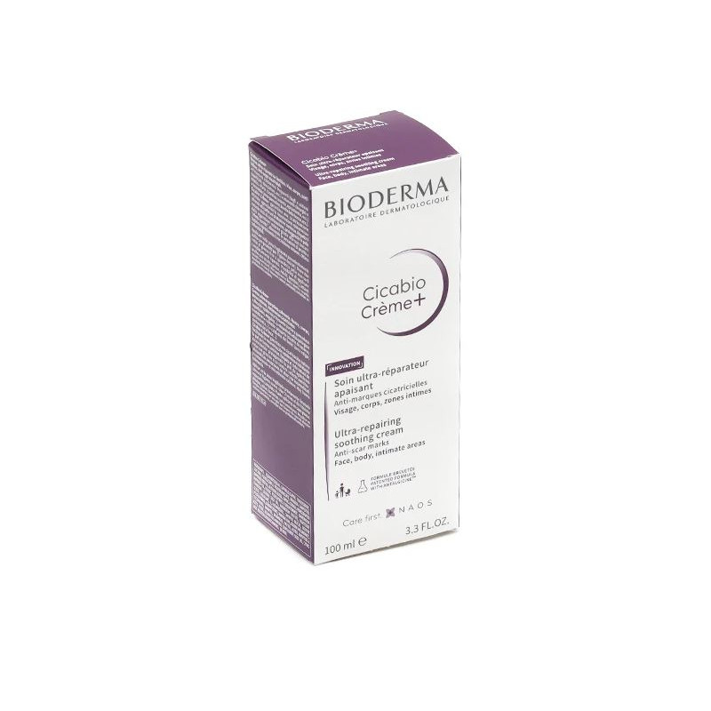 Cicabio Crème+ - Soin Ultra Réparateur Apaisant -Bioderma - 100 ml