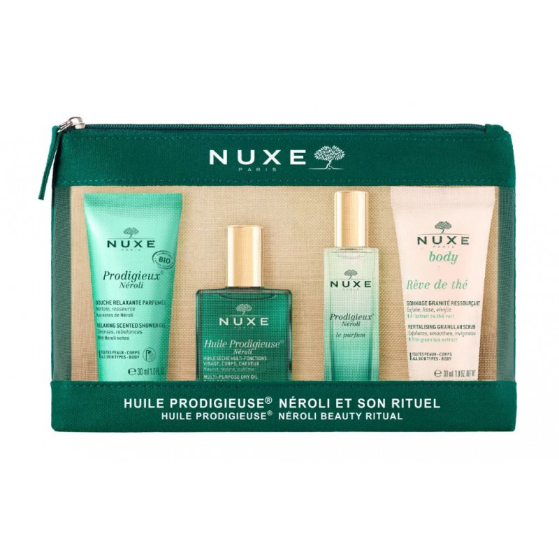 Prodigious Neroli kit and its ritual - Nuxe