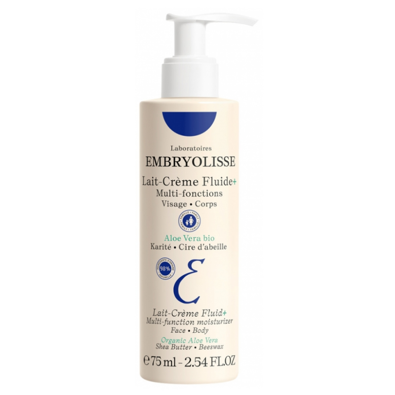 Lait-Crème Fluide+ - Multi-fonctions - Embryolisse - 75 ml