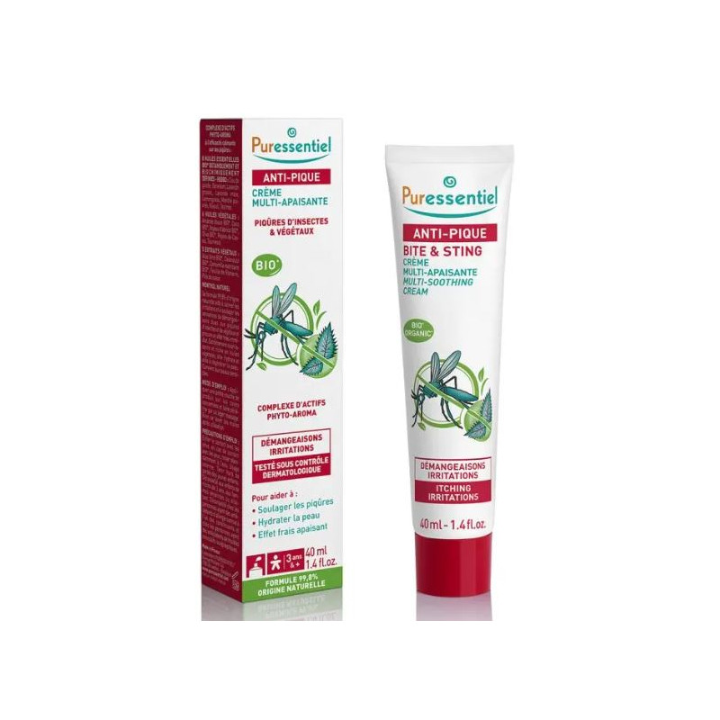 Anti-Pique Multi-Soothing Cream - Puressentiel - 40ML