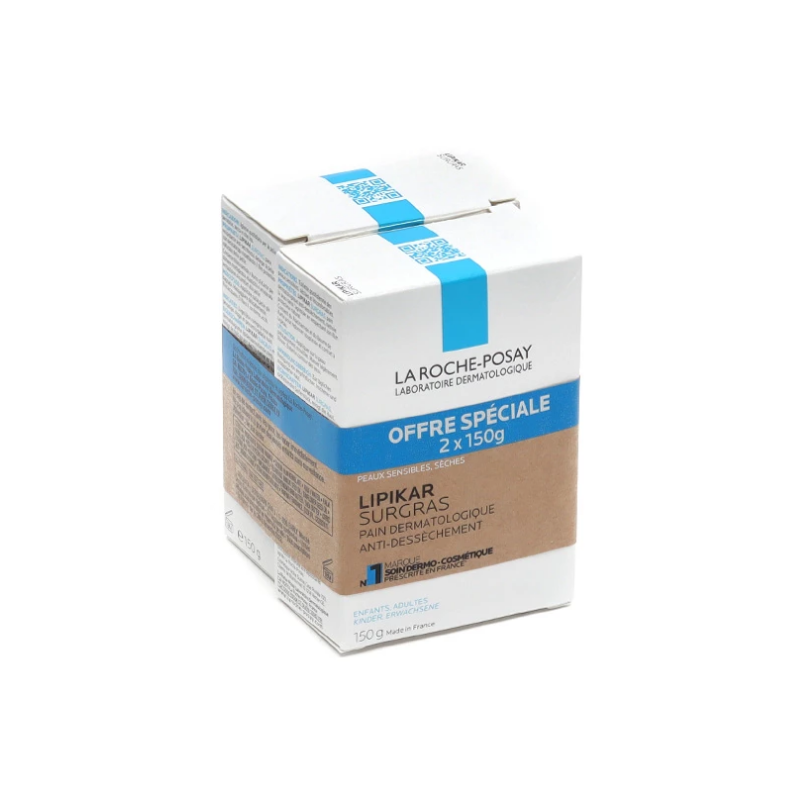 Lipikar - Physiological Surgras Bread - La Roche-Posay - 2x150 g
