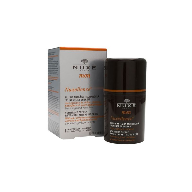 Youth-recharging anti-aging fluid - Nuxellence - Nuxe Men - 50ml