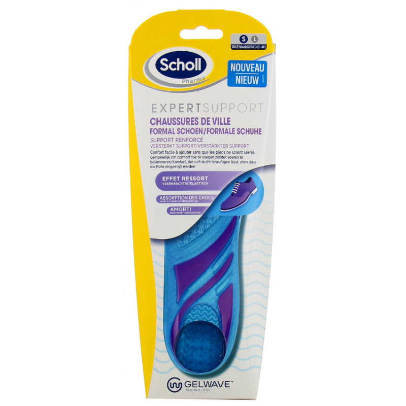 Insoles for Town Shoes - Size 35.5-40.5 - Scholl - 1 Pair