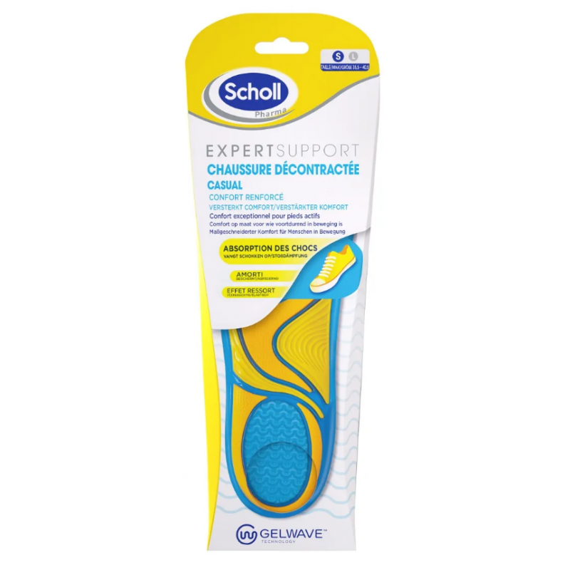 Scholl insoles - Casual shoes - 35.5-40.5 - 1 Pair
