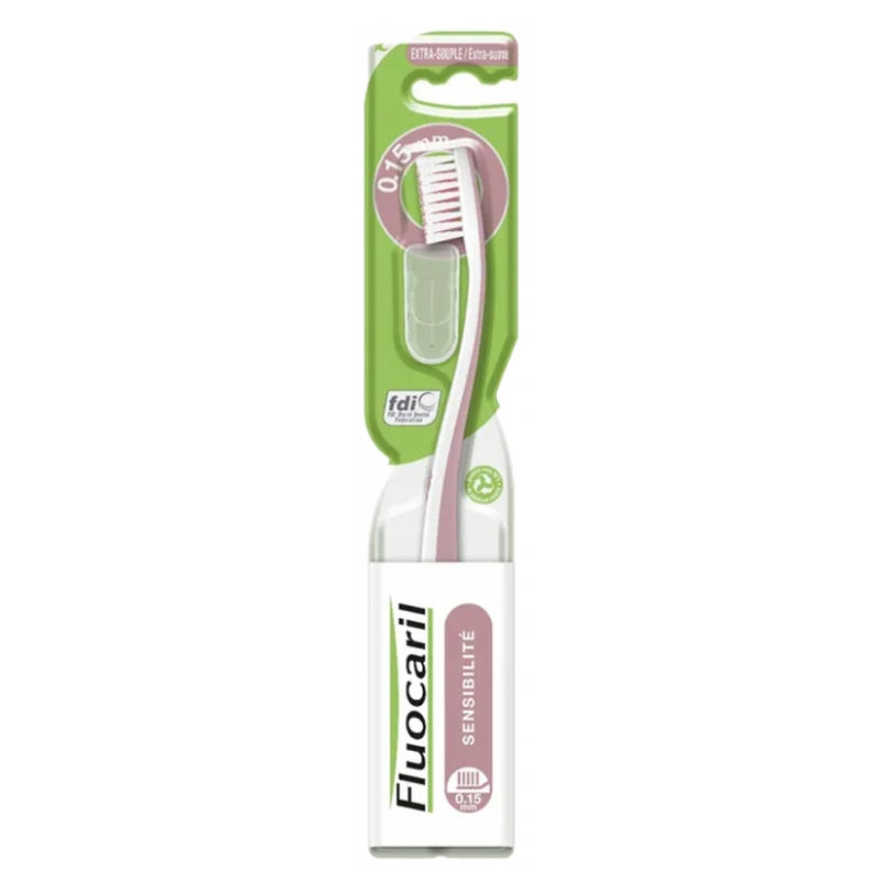 Brosse à Dents - Extra Souple - Sensibilité - Fluocaril - 1 brosse à Dents