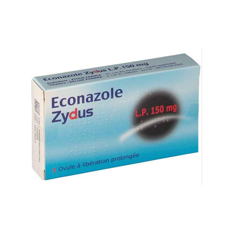 Econazole LP 150 mg - Mycoses - Zydus - 1 Ovule