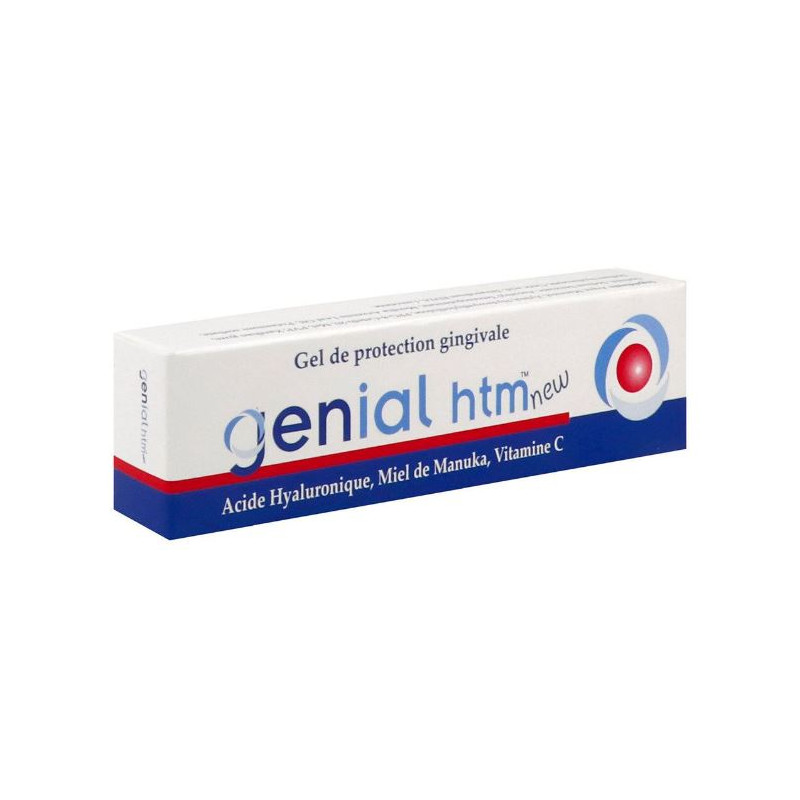 Genial Htm new Gingival Gel, 15 g, Gingivitis, Inflammation and Bleeding of the Gums