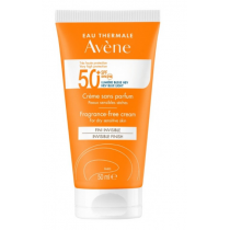 Crème Solaire Sans parfum- Très Haute Protection - SPF 50 - Avène - 50ml